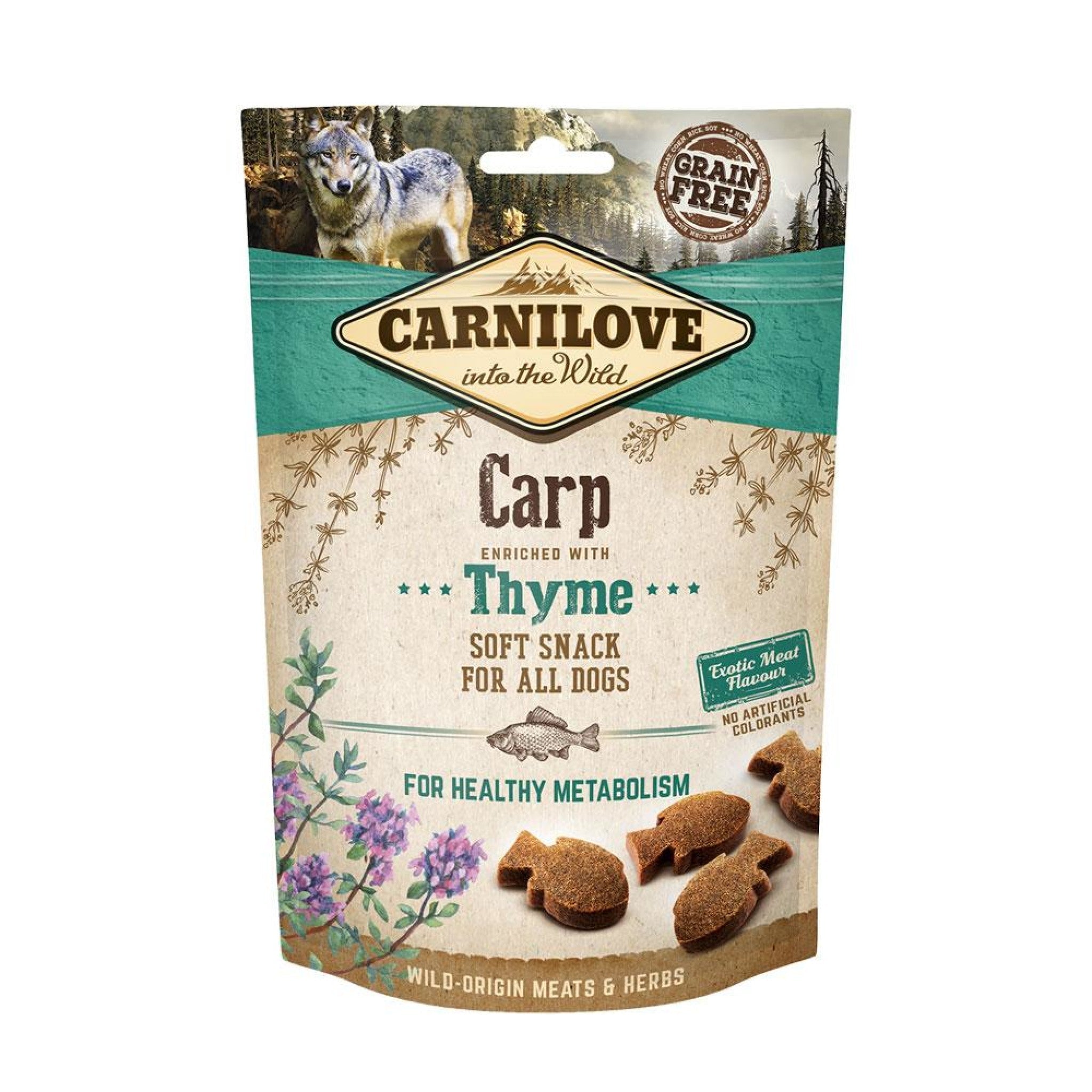 CARNILOVE DOG S-H CARPE 200 GR