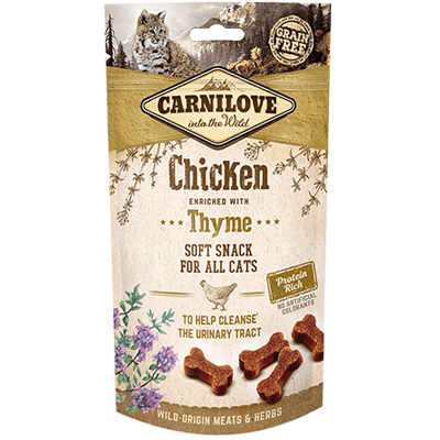 CARNILOVE CAT SNACK POULET 50 GR