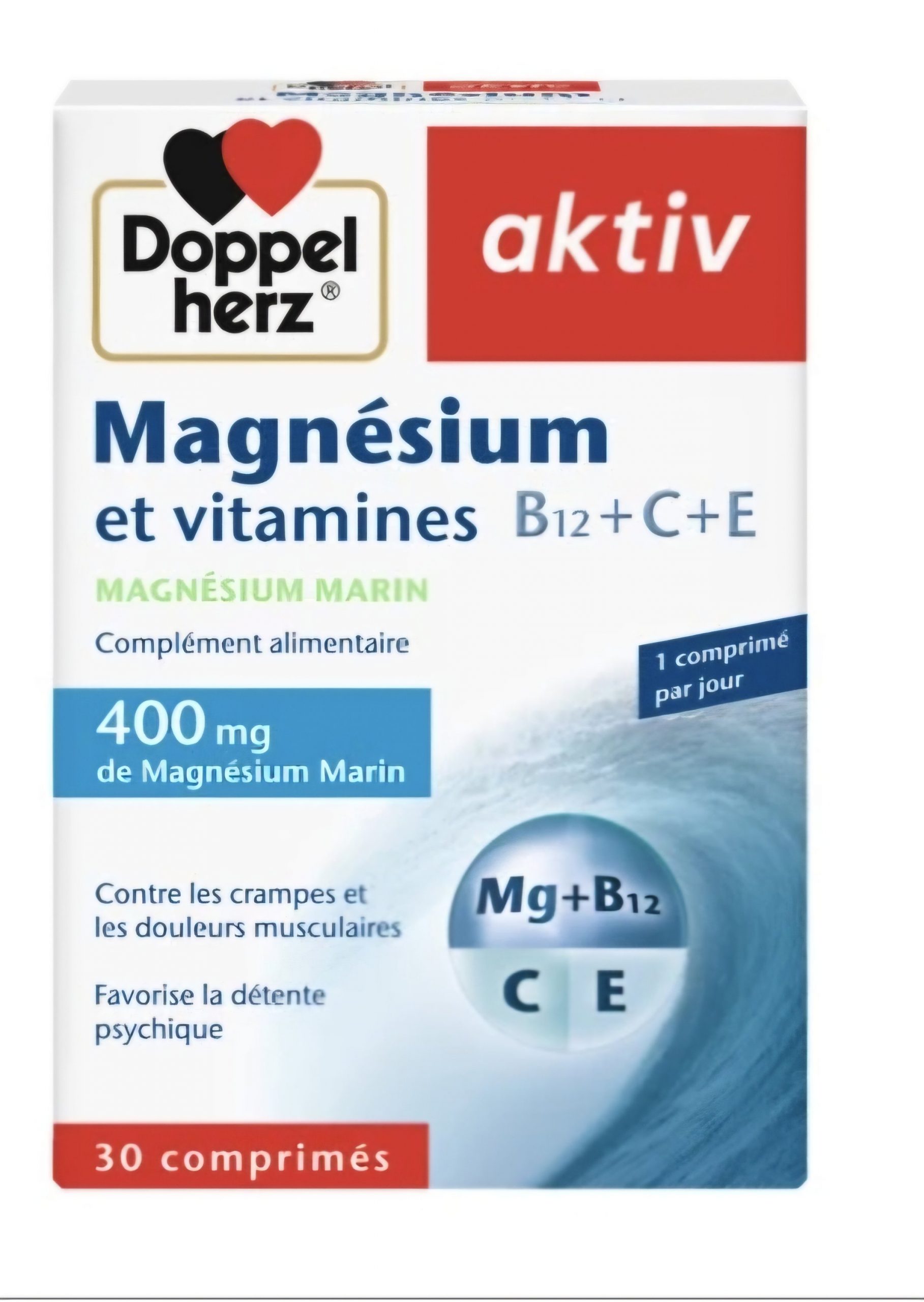 AKTIV MAGNESIUM VIT C+E B/30CP – Image 2
