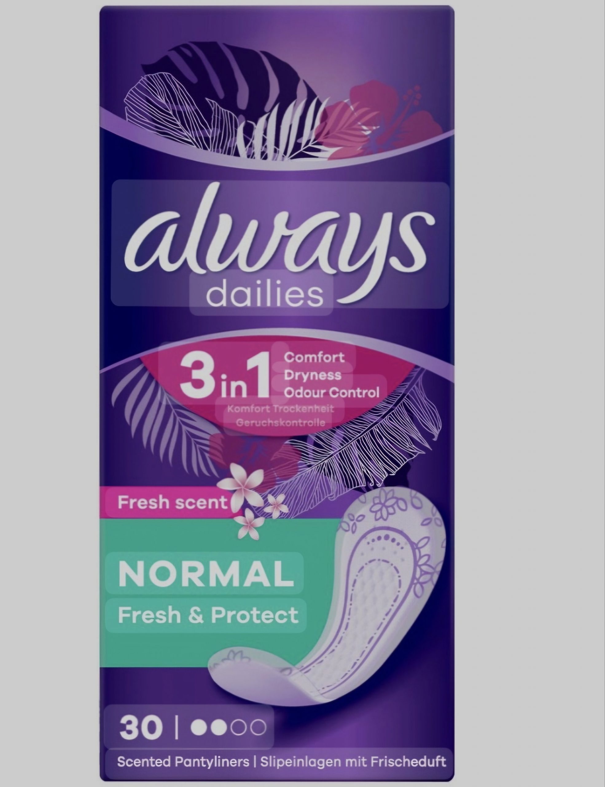 ALWAYS PROTEG SLIP CONFORT FRESH 18