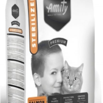 AMITY PREMIUM CAT STERILISER SALMON