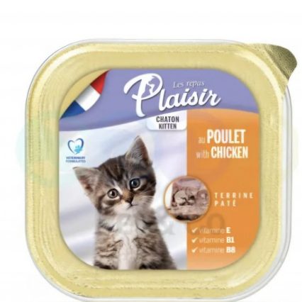 BARQUETTE PLAISIR KITTEN POULET/LAI