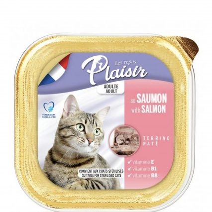 BARQUETTE PLAISIR PATE SAUMON 100GR