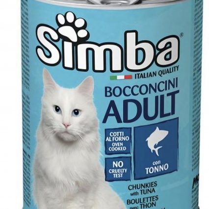 BOITE SIMBA CAT WITH TUNA 415 GR