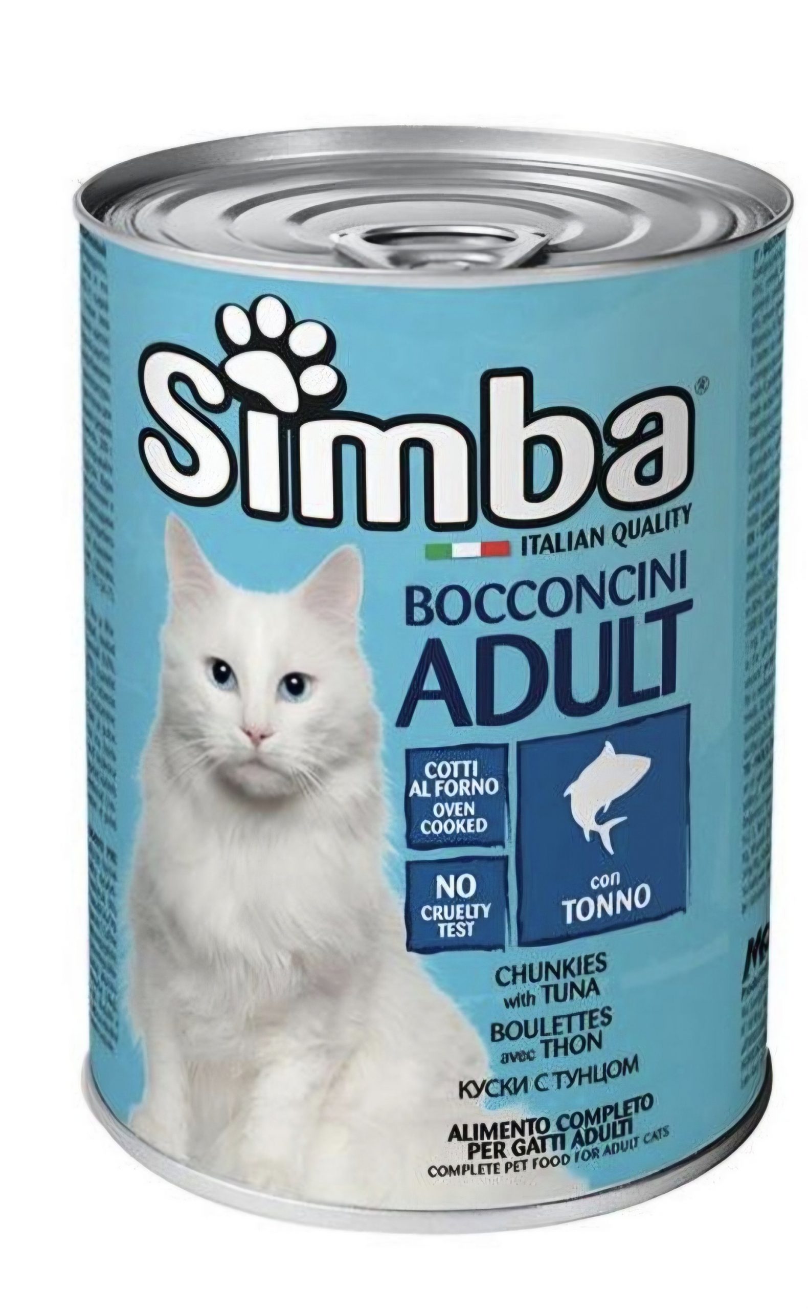 BOITE SIMBA CAT WITH TUNA 415 GR