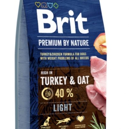 BRIT PREMIUM BY NATURE LIGHT AU POULET 15KG