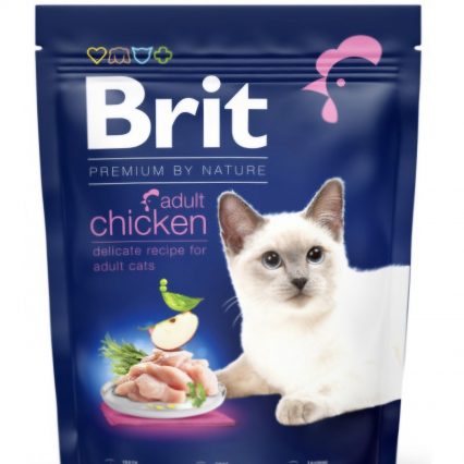BRIT PREMIUM BY NATURE POUR CHAT ADULT POULET 1.5KG