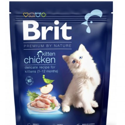 BRIT PREMIUM BY NATURE POUR CHATON poulet 1.5KG