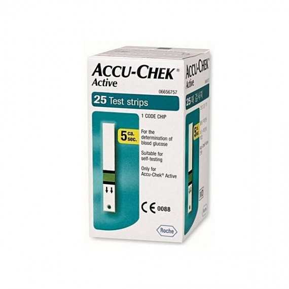 ACCUCHEK ACTIVE B/25 BAND