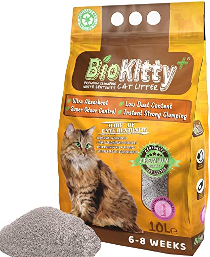 BIOKITTY LITIÈRE AGGLOMÉRANTE NATUR