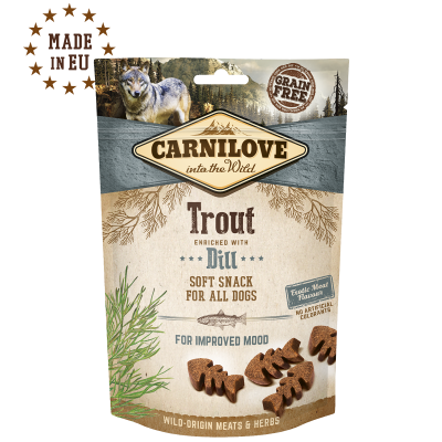 CARNILOVE DOG S-H TRUITE 200 GR