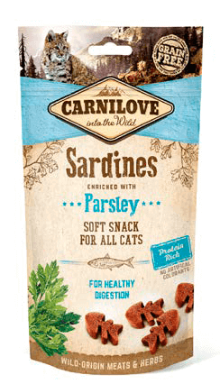 CARNILOVE CAT SNACK SARDINE 50 GR