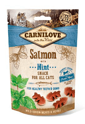 CARNILOVE CAT SNACK SAUMON 50 GR