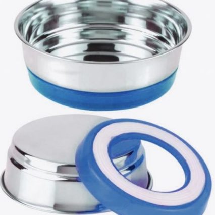 GAMELLE INOX FLUO BLEU 200 ml.