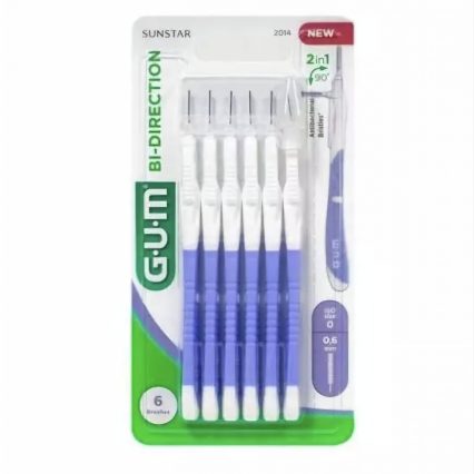 GUM BROSET BI-DIRECTION 0.6MM BT/6