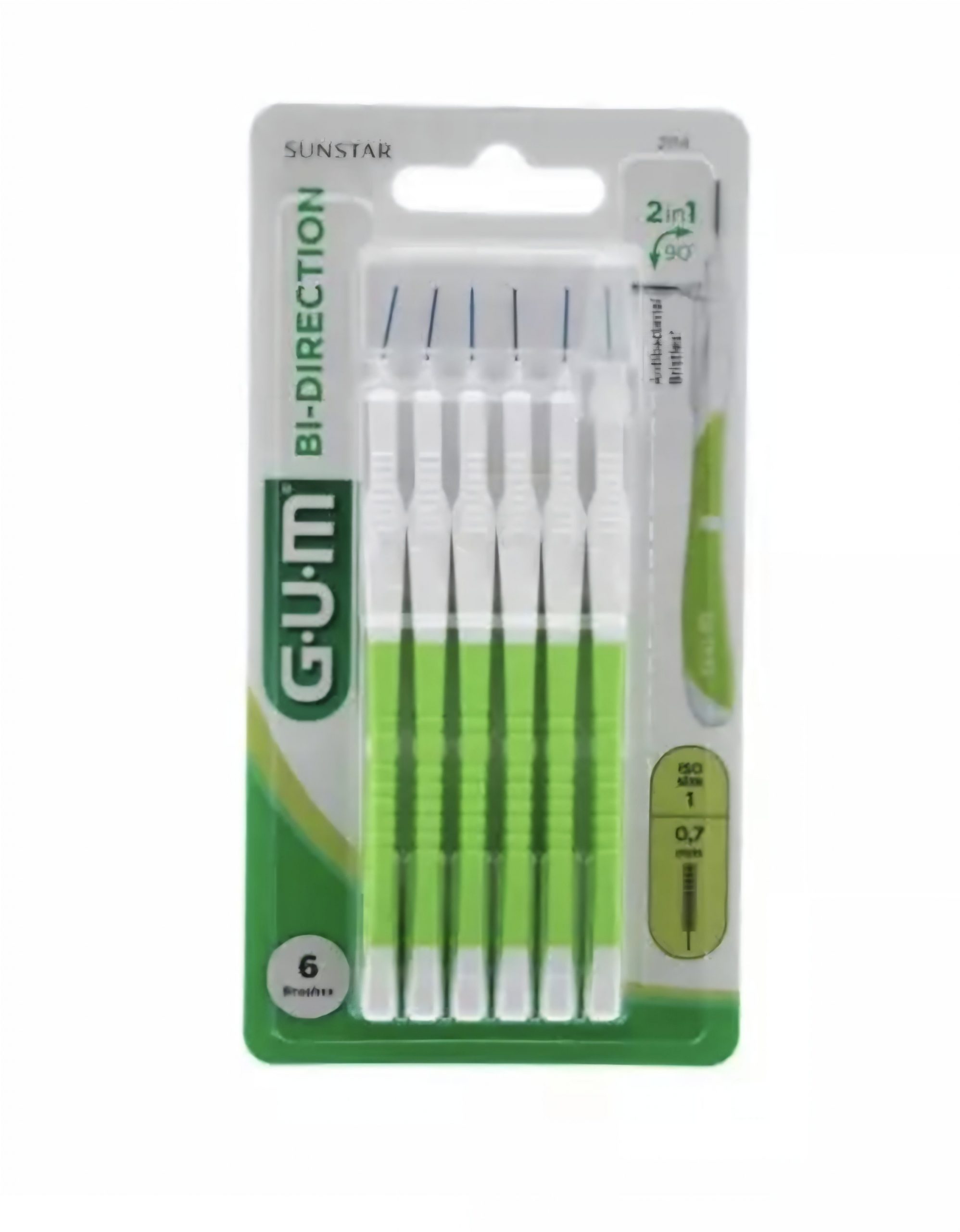 GUM BROSET BI-DIRECTION 0.7MM BT/6