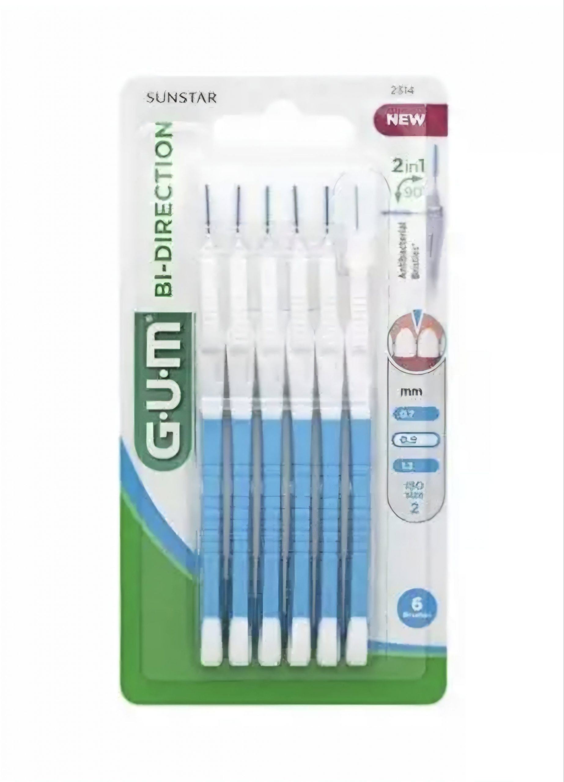 GUM BROSET BI-DIRECTION 0.9MM BT/6