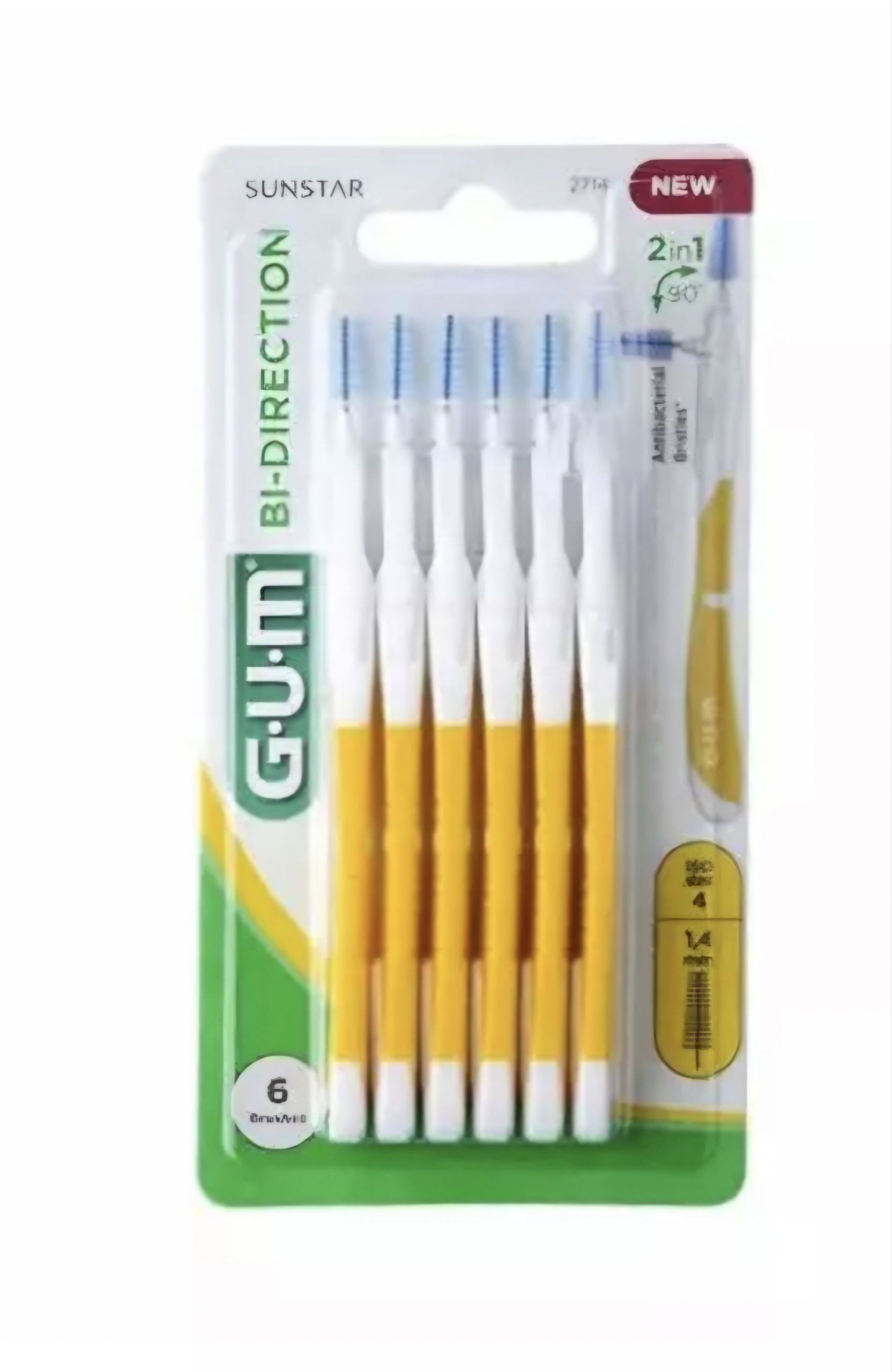 GUM BROSET BI-DIRECTION 1.4MM BT/6