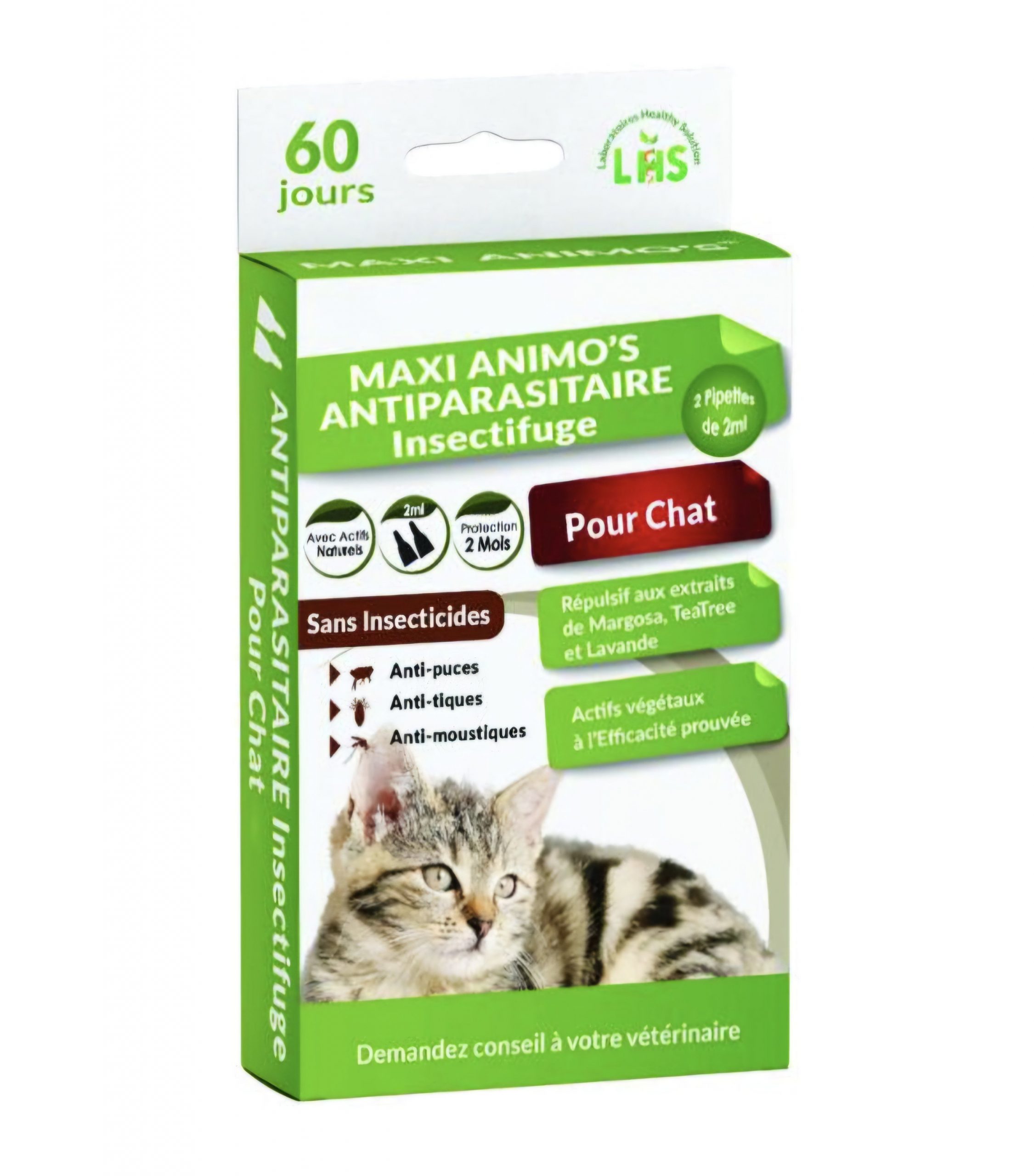 INSECTIFUGE CHAT 2*2 ML