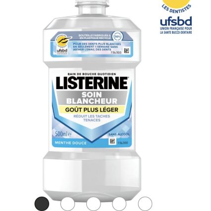 LISTERINE B. BOUCHE SOIN BLANCHEUR
