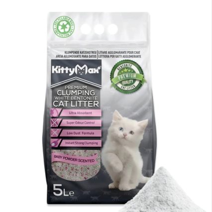 LITIERE BABY POWDER KITTY MAX AGG 5