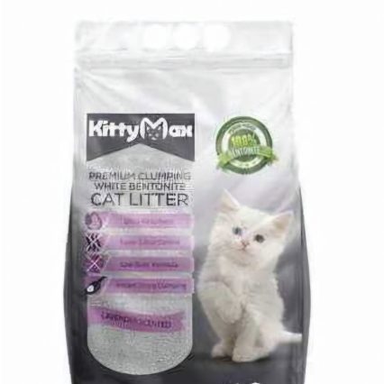 LITIERE KITTYMAX LAVANDE 10L AGLOME