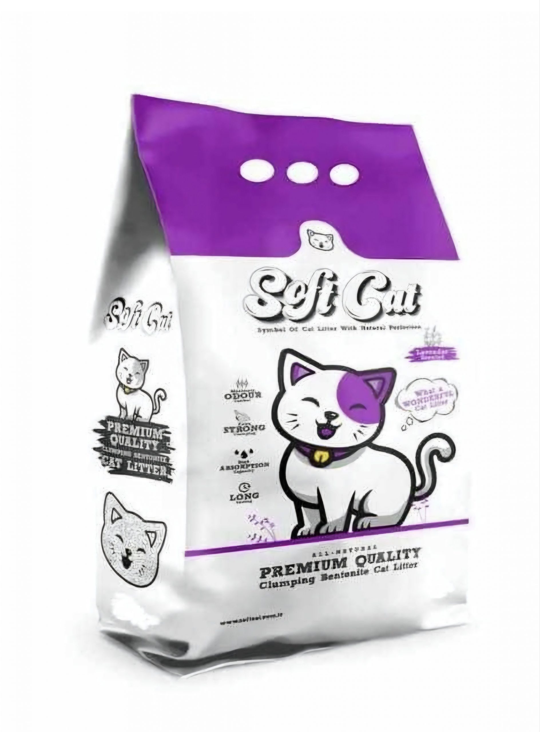 LITIERE SOFT CAT 20L AGGLOMERANTE B