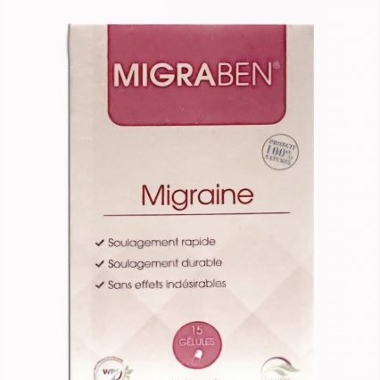 MIGRABEN MIGRAINE BT/15 GELULES