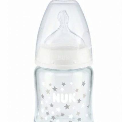 NUK BIB FIRST CHOICE EN VERRE 0-6M
