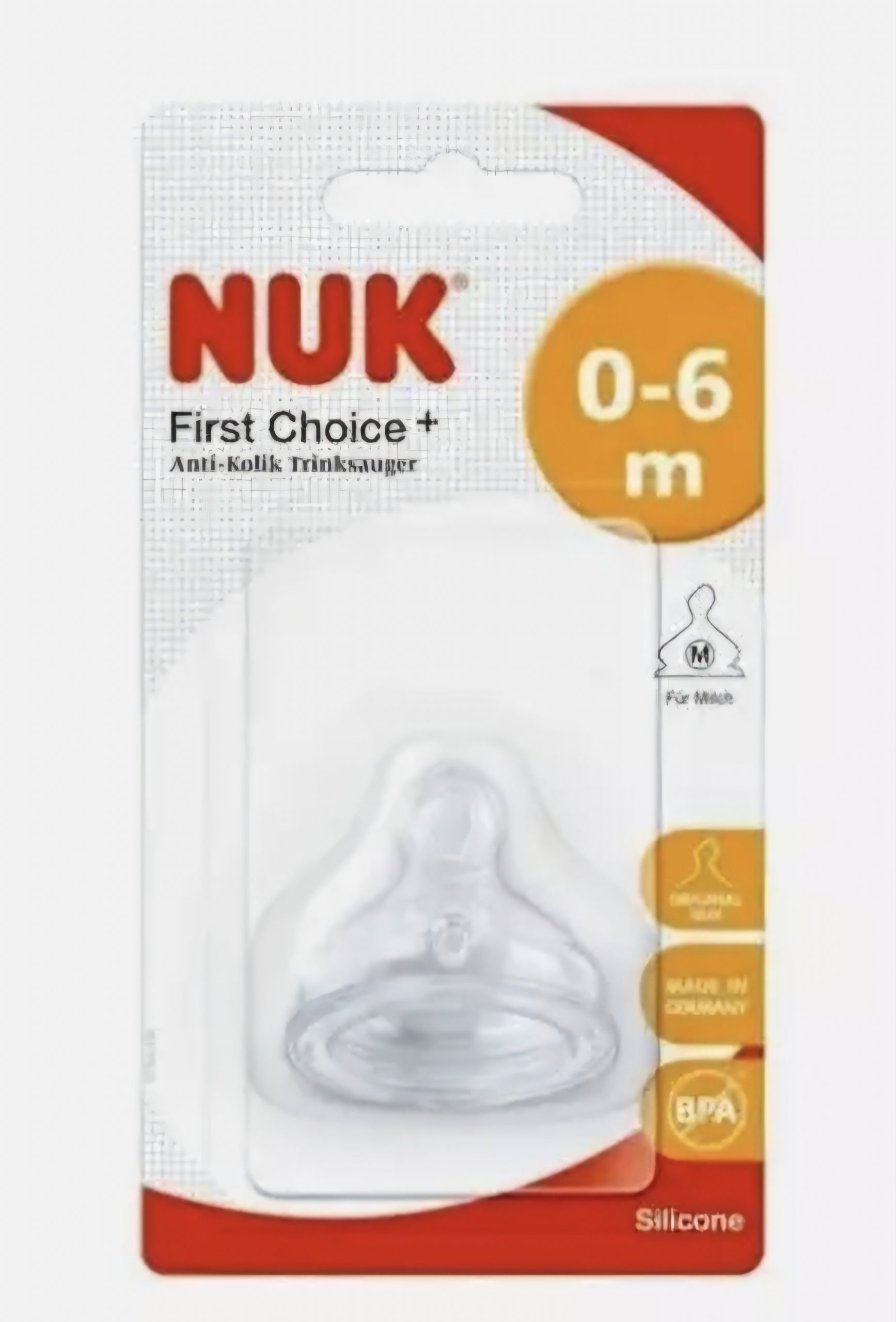 NUK TET FIRST CHOICE+ 1 AGE 10.709.