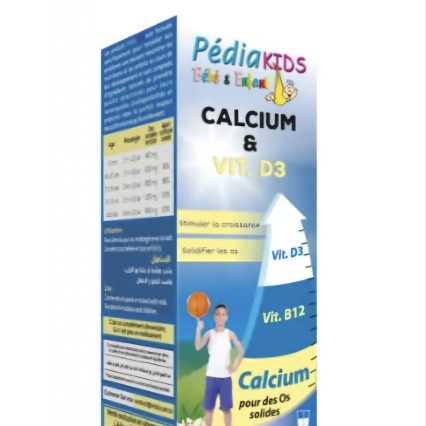 PEDIAKIDS CALCIUM & VIT D3 FL/150ML