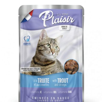 POCHON PLAISIR CREVETTE/TRUITE 100G
