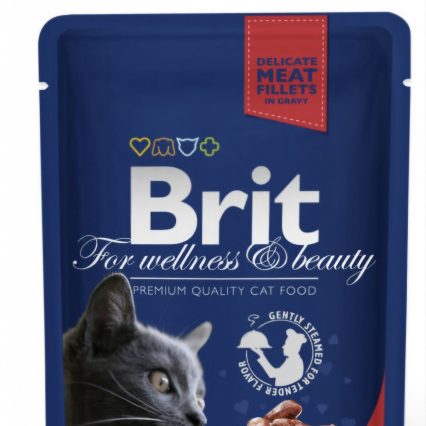 POCHONS BRIT PREMIUM BOEUF ET PETIT POIS