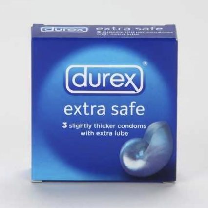 PRESER DUREX BT/ 3 EXTRA SAFE(BLEU)