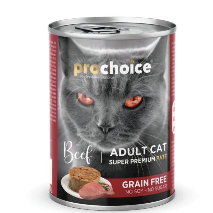 PROCHOICE GF CHAT BŒUF 400 GR