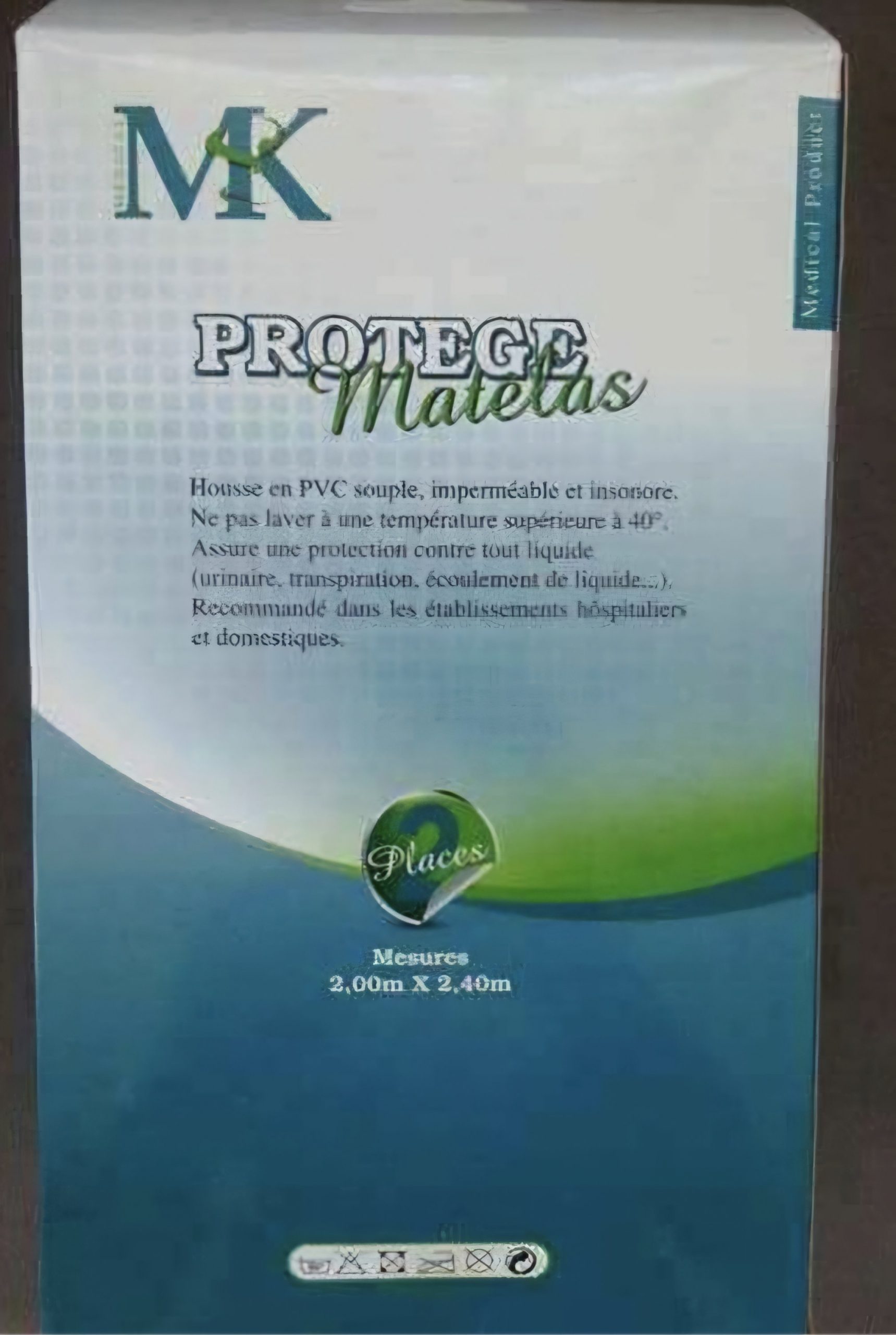 PROTEGE MATELAS 2 PLACES MK