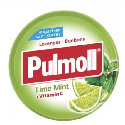 PULMOLL S/SUCRE LIMETTE MENTHE