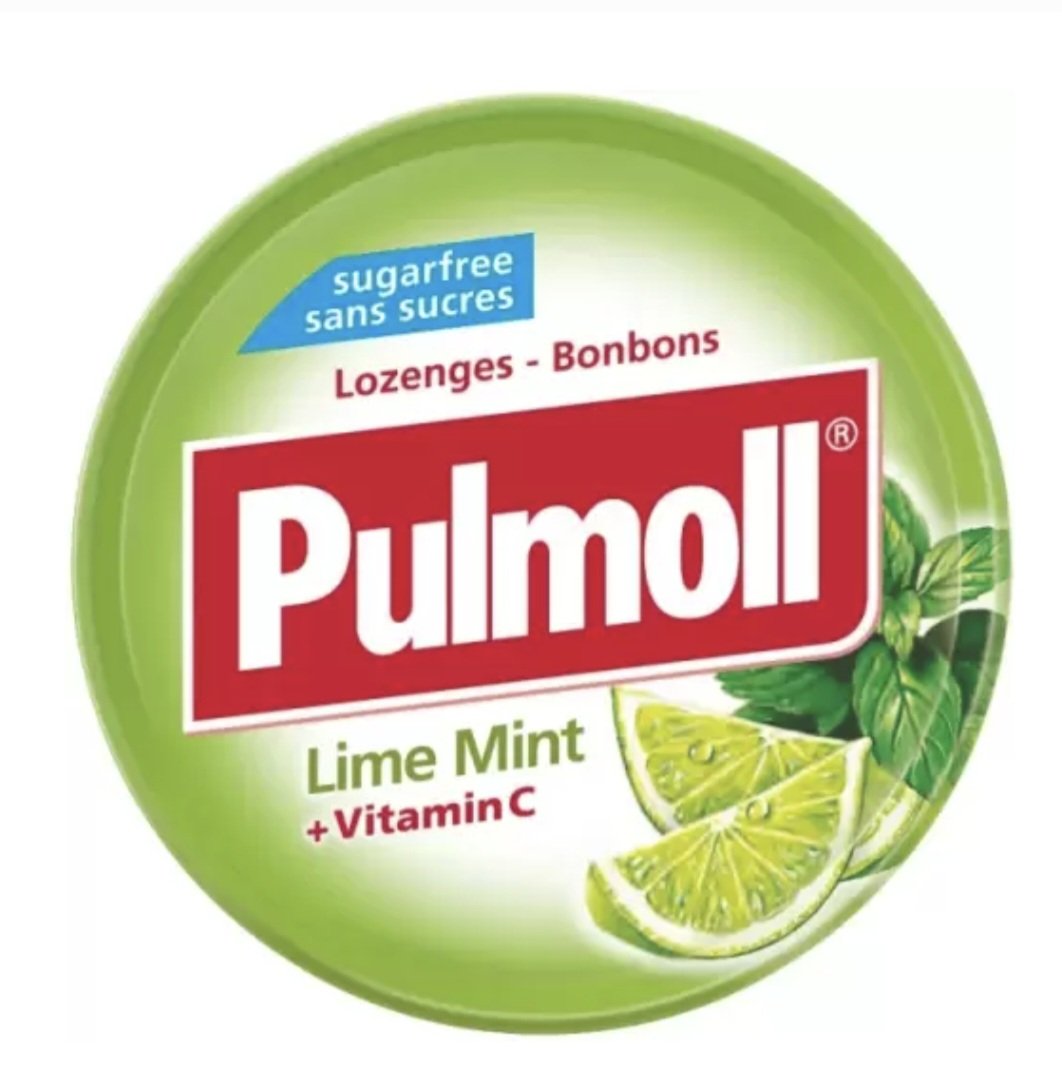 PULMOLL S/SUCRE LIMETTE MENTHE