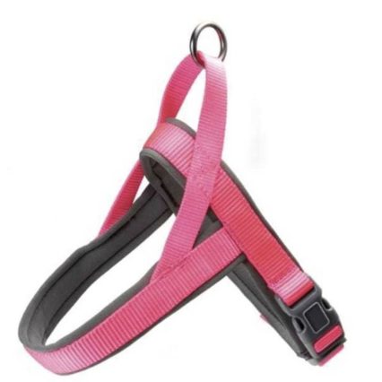 RECORD Harnais Nylon Fuchsia rembou