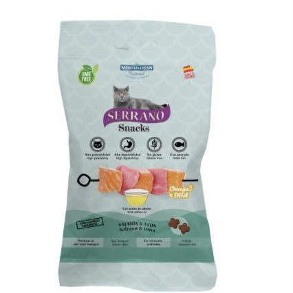 SERRANO SNACK CAT 50G OMEGA 3