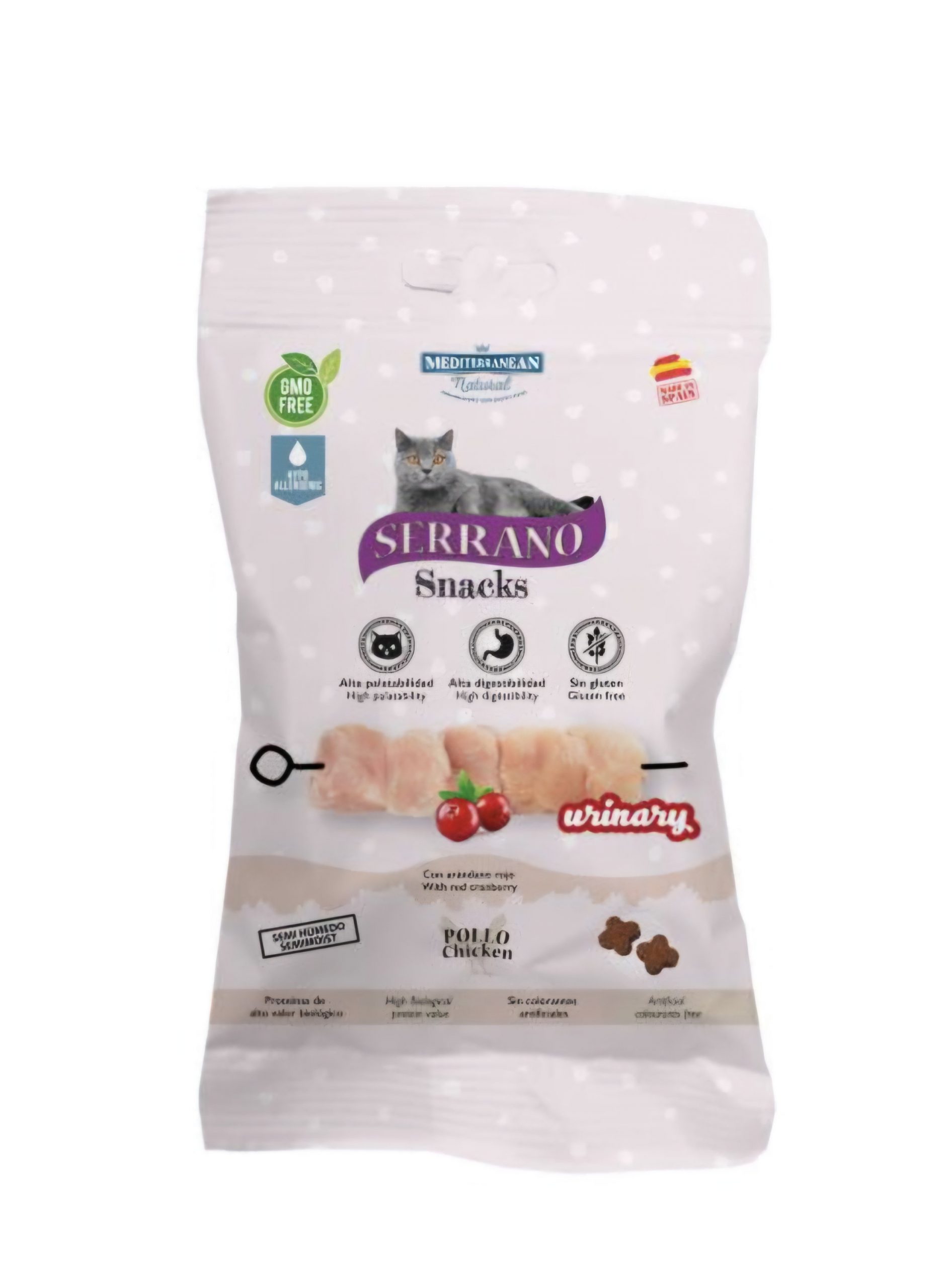 SERRANO SNACK CAT 50g POULET
