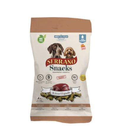 SERRANO SNACK DOGS 100G FOIE