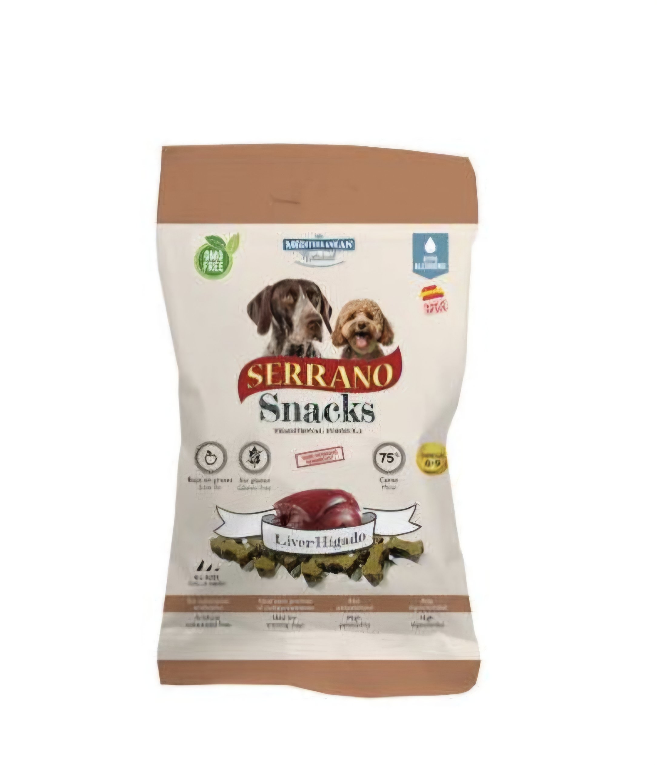 SERRANO SNACK DOGS 100G FOIE