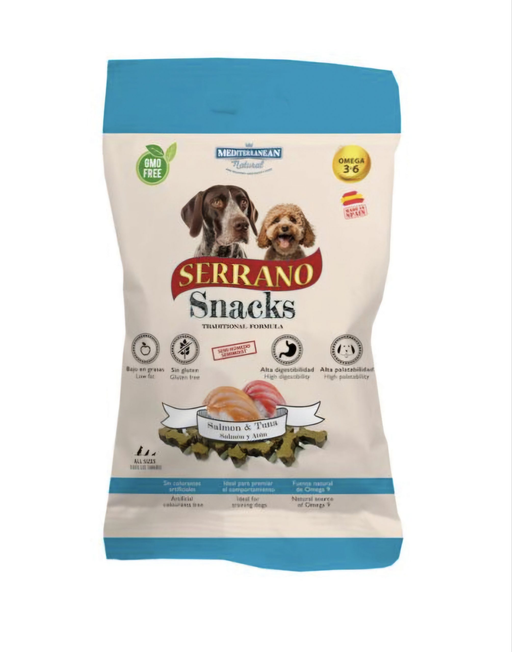 SERRANO SNACK DOGS 100g PUPPY