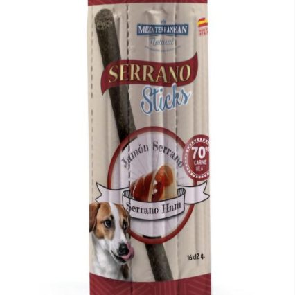 SERRANO STICK SAUMON 16PCS 192GR