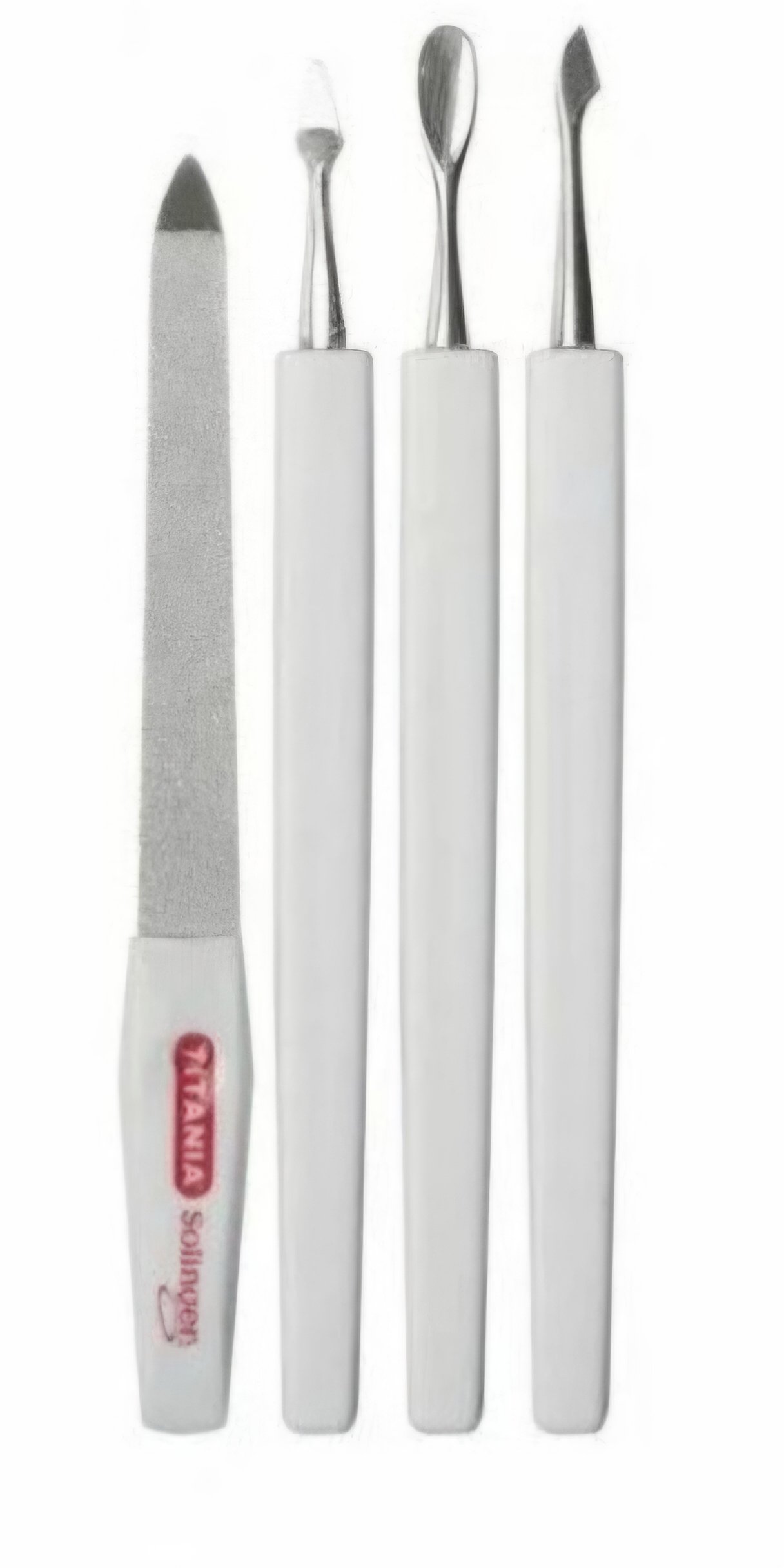 SET DE 4 OUTILS MANUCURE TITANIA