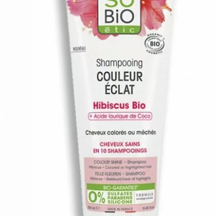 SOBIO SHAMP.COULEUR ECLAT HIBISCUS
