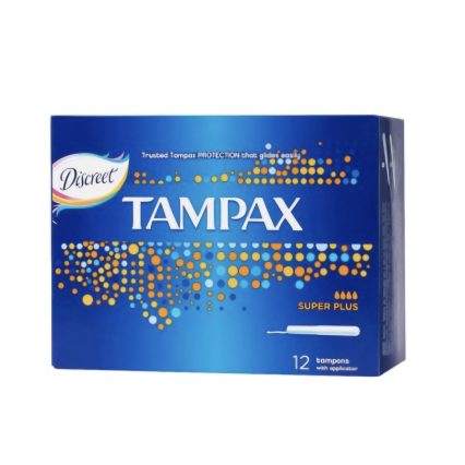 TAMPAX SUPER PLUS 12PCS