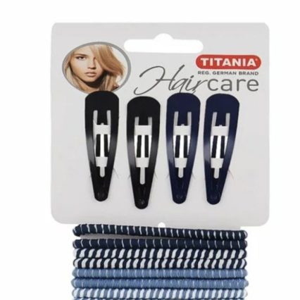 TITANA PINCES ET RUBANS BLEU