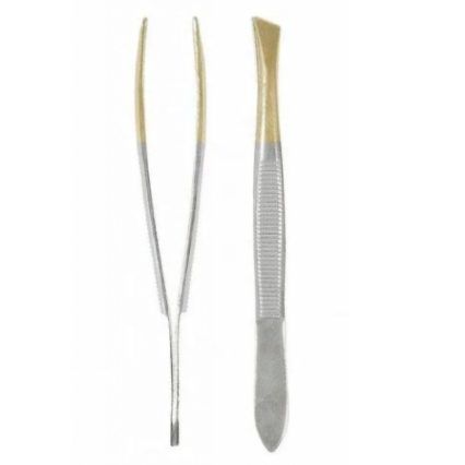 TITANIA PINCE A EPILER INOX DORE